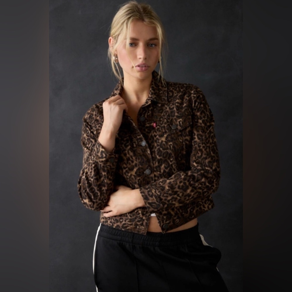 Levi's Original Trucker Jacket in Leopard